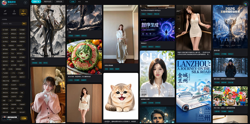 灵创AIGC制作流程图